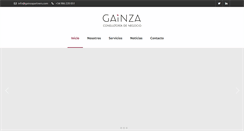 Desktop Screenshot of gainzapartners.com